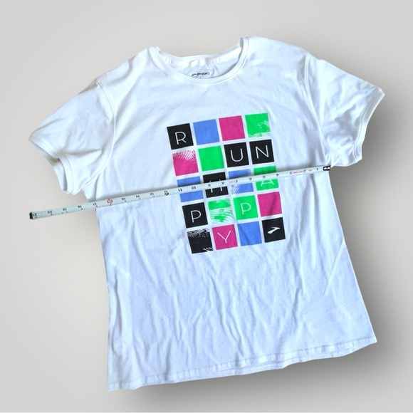 Brooks “RUN HAPPY” T-Shirt - Picture 3 of 6